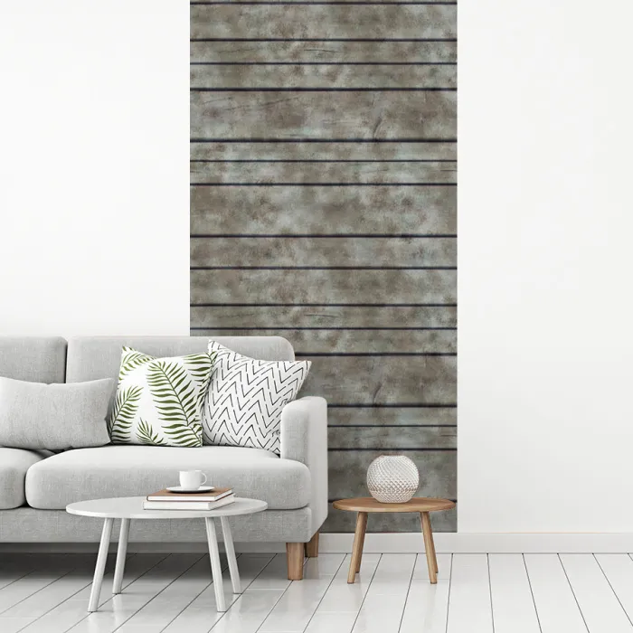Retro - Plank - Patronen fotobehang vinyl groot 64 -woonkamer