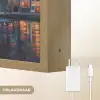 Grachten Amsterdam - Huizen - Stad - Kleurrijk Light Box met batterij (Wandlamp) middel -USP_websiteoplaadbaarNL