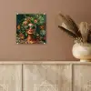 Vrouw - Panterprint - Jungle - Natuur - Luxe plexiglas 5mm klein -sfeer5