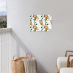Apen - Lianen - Kleurrijk tuinposter los doek klein 239 -sfeer8
