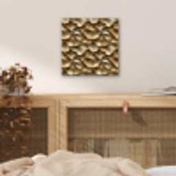 Abstract - Antiek - Goud aluminium wit klein 46 -sfeer3