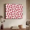 Papaja - Patroon - Roze Textielframe zwart klein 947 -sfeer3