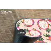 Drakenfruit - Patroon - Roze Placemat vinyl groot 368 -closeup
