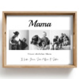 Mama - Fotocollage Dienblad Rechthoek middel -z3d_shopping