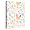 Patroon - Kip - Paaseieren KitchenYeah - Keuken - Canvas middel -3d