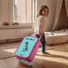Dino - Dier - Zonnebril Kinderkoffer - Roze klein -sfeer1