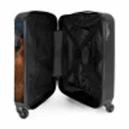 Strand bij zonsondergang NBS - Handbagage koffer - Unisex middel -binnenkant