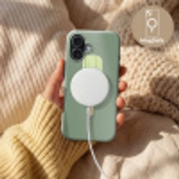 Groen - Waterijsje - Stokje - Illustratie Toughcase MagSafe Apple iPhone 17 klein -USP_MagsafeV