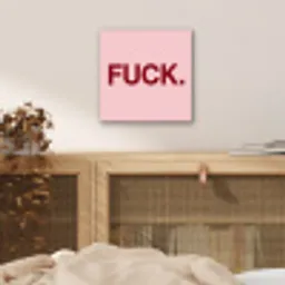 Statement - Krachtig - Roze aluminium wit klein -sfeer3