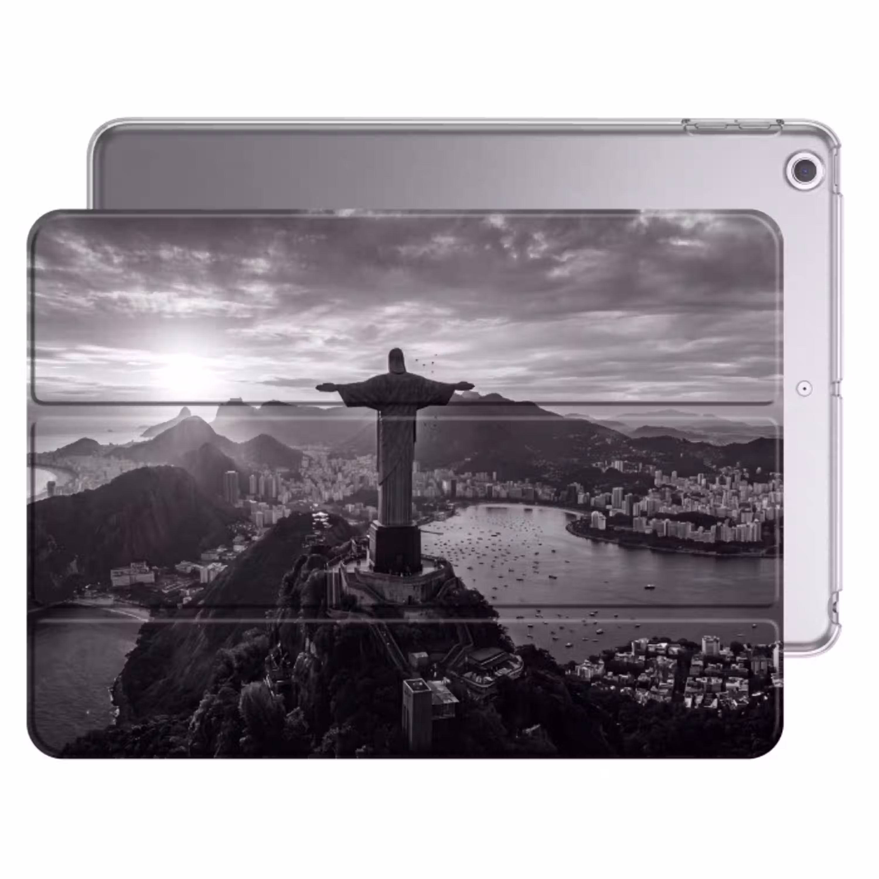 Monument - Stadsgezicht - Landschap - Zwart-wit Apple iPad 2017 middel -threedimensional_3d_global