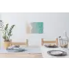 Kust - Zand - Blauw Muursticker klein -eettafel