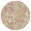 Classic - Pink - Mint Wandcirkel plexiglas klein 852 -3d