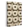 Donuts - Chocolade - Wit - Beige KitchenYeah - Keuken - Canvas klein -3d