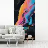 Modern - Marmer - Oranje fotobehang vinyl groot -woonkamer