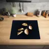 Herfstgoud Inductie beschermer vinyl 3mm middel -sfeer5