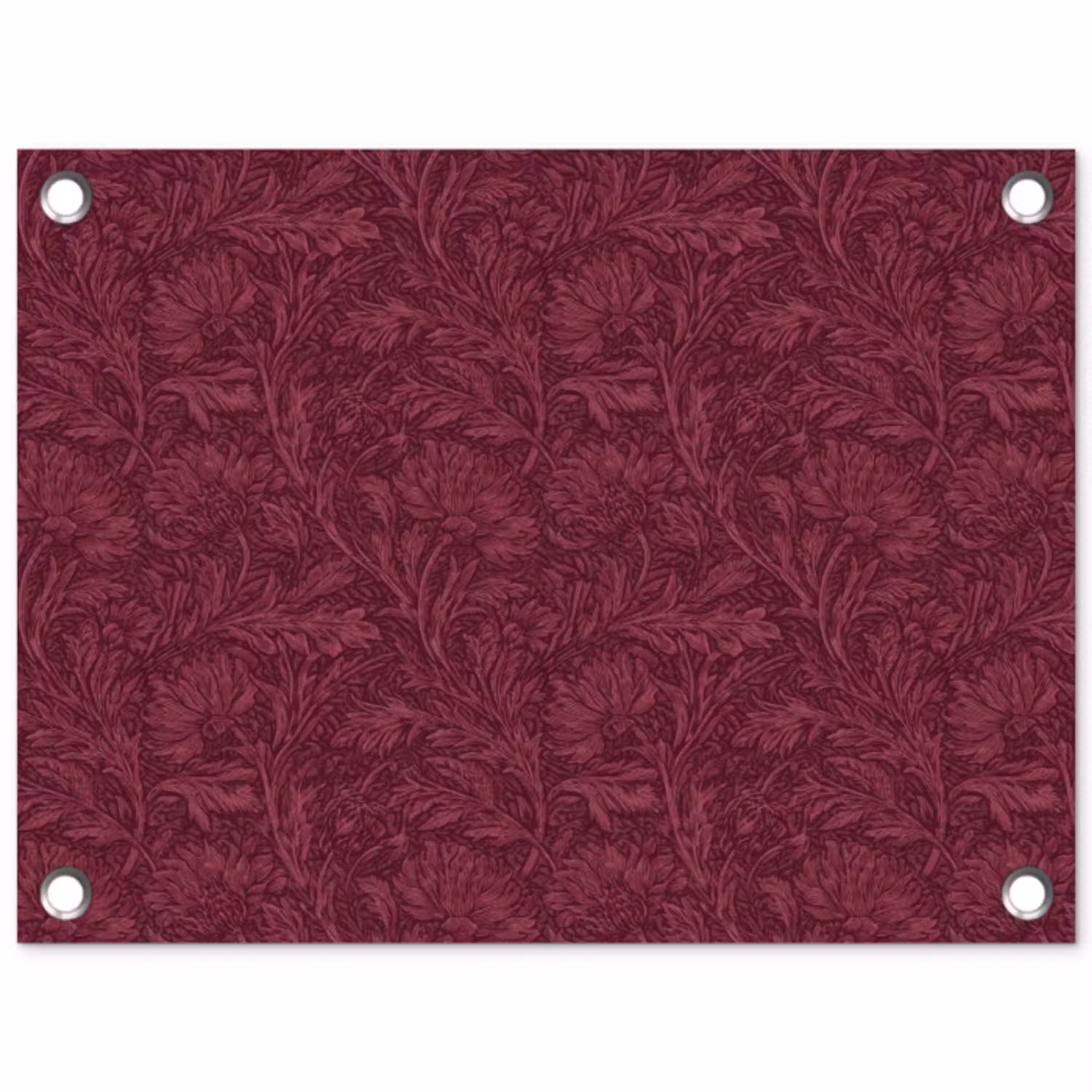 Bladeren - Patroon - Paars tuinposter los doek klein 239 -3d