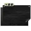 Hout - Plank - Textuur - Vintage Inductie beschemer met haakjes klein -3d