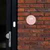 Effen roze - Modern Naambord Rond klein -sfeer1-rond-XS