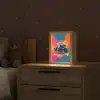 Monstertruck - Abstract - Verfspatten - Kleurrijk Light Box met kabel klein -sfeer1_kind