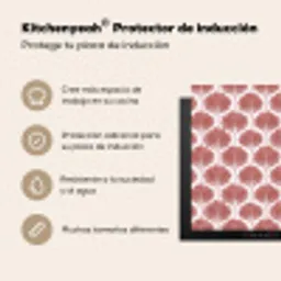 Waaier - Motief - Terra Inductie beschermer vinyl 3mm middel 274 -zzsfeer2_SP