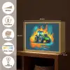Abstract - Tractor - Groen Light Box met batterij (Wandlamp kind) middel -USP_websiteoverzichtNL