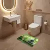 Zen - Stenen - Groen - Natuur - Bamboe WCmat klein -sfeer3