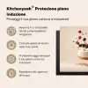 Cheesecake - Eten - Roze - Taart Inductie beschermer vinyl 3mm middel -zzzzzzusp-haakje_IT