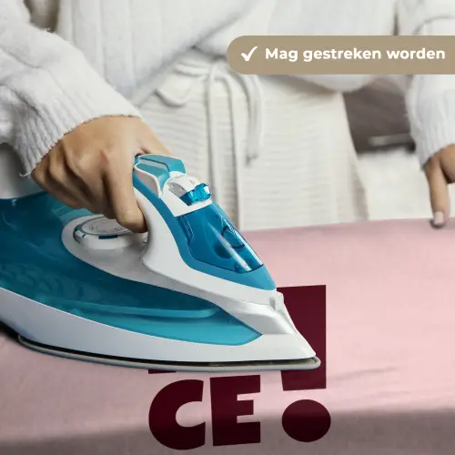 Nice - Uitroepteken - Roze Wandkleed katoen klein -sfeer9