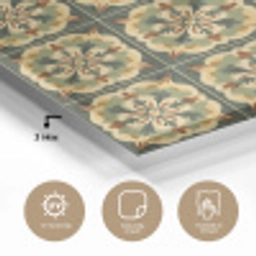 Ornament - Patroon - Groen plexiglas 5mm klein 11 -sfeer2