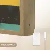 Vrouw - Kleurvlakken - Klassieke schilderkunst Light Box met batterij (Wandlamp) middel -USP_websiteoplaadbaarNL