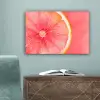 Grapefruit - Roze - Levendig canvas 2cm klein -sfeer4