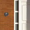Verweerd metaal - Modern Naambord Rond klein -sfeer3-rond-XS