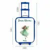 Zwevende groene elf Kinderkoffer - Blauw klein -productfoto_formaten
