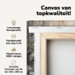 Kerst - Rendier - Winter - Krans canvas 2cm klein -zzzsfeer2_topdoek