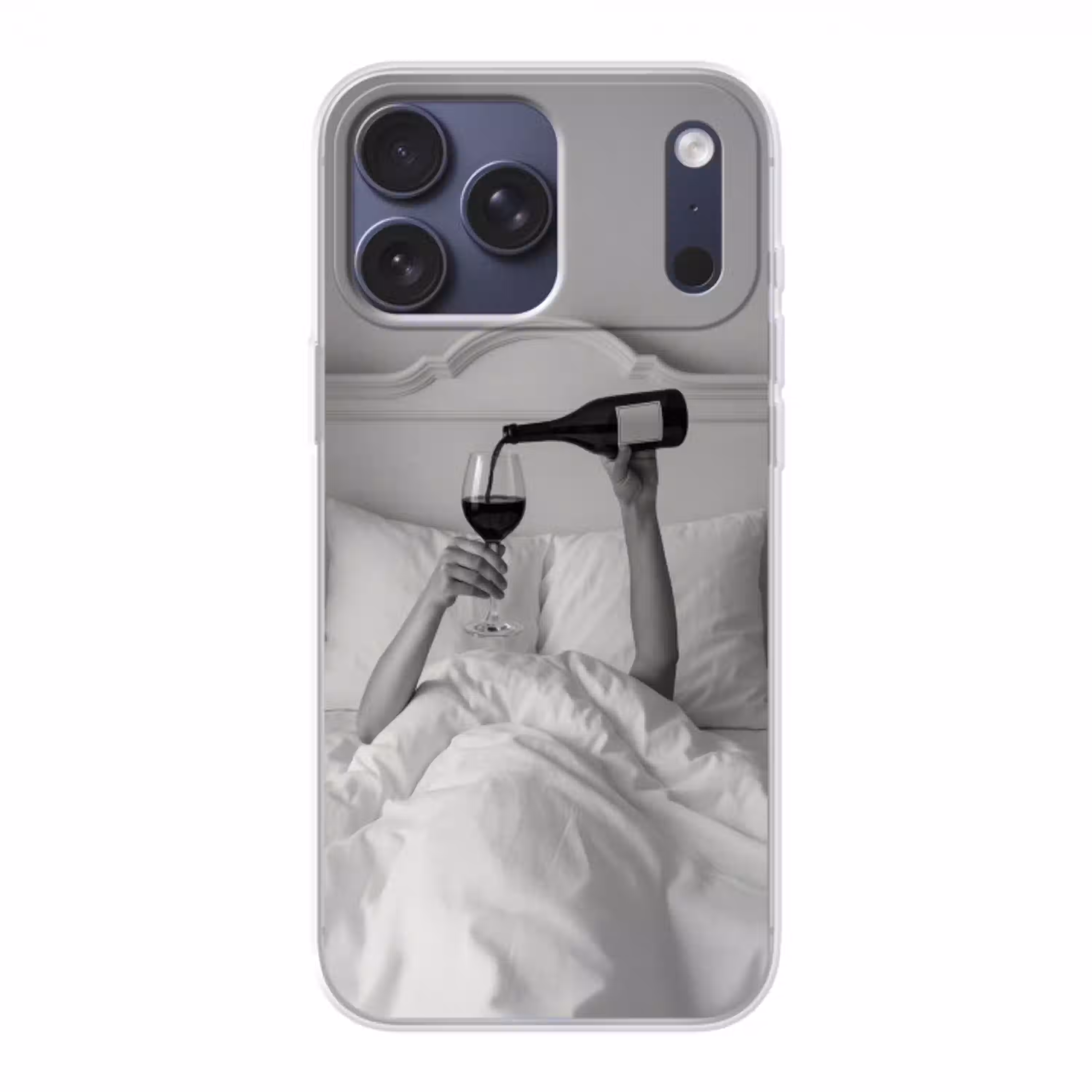 Lakens - Armen - Wijn - Glas Telefoonhoesje iPhone 17 Pro Max klein -3d