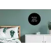 Quotes - Koken - Het geheime ingrediënt is altijd liefde! - Spreuken - Liefde Wandcirkel aluminium klein -slaapkamer