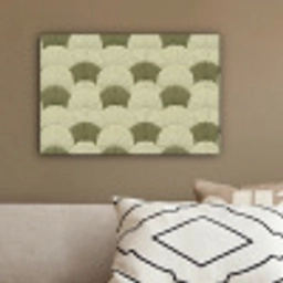 Bladeren - Structuur - Groen canvas 2cm klein 34 -sfeer3