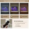 Koraal - Vis - Oranje - Zee Light Box met batterij (Wandlamp) middel -USP_lichtkleurDE