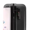 Violet vinnen Koffer - NBS - Handbagage middel -slot