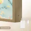 Konijn - Eieren - Takjes Light Box met batterij (Wandlamp) middel -USP_websiteoplaadbaarNL