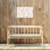 Terrazzo - Patroon - Kleurrijk Tuinposter op houten frame 2 cm dik klein 845 -sfeer4