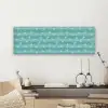 Zee - Dieren - Blauwe krab - Blauw canvas 2cm klein 828 -sfeer6
