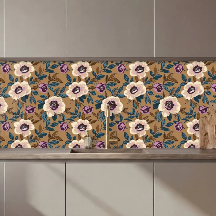 Floraal - Stilleven - Kleurrijk keuken achterwand 2 middel 871 zz_3dshopping