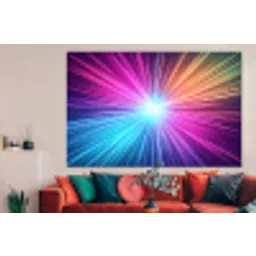 Abstract - Light - Burst - Modern - Colorful forex 5mm xxl -woonkamer