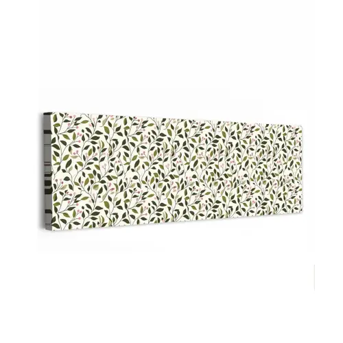 Bladeren - Bessen - Roze canvas 2cm klein 828 -z3d