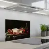 Stilleven - Vintage - Borrelplank keuken achterwand spatscherm klein -3d_schuin