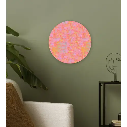 Verf - Texturen - Pastel Wandcirkel plexiglas klein 852 -sfeer3