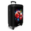 Rode bokshandschoenen met verf NBS - Handbagage koffer - Kinderen Unisex middel -productfoto_3d