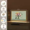 Bloemen - Vaas - Kaartje Light Box met kabel (Tafellamp) klein -USP_websiteoverzichtNL