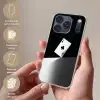 Speelkaart - Klaver - Abstract - Zwart Telefoonhoesje iPhone 17 Pro klein -sfeer3_NL